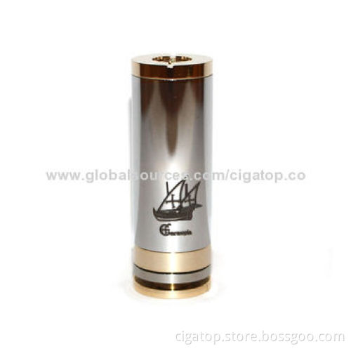 E Cigarette Caravela Mod with 18350, 18500, 18650 Batteries